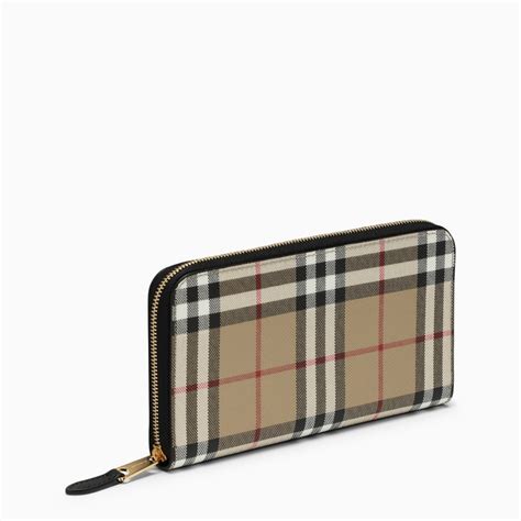 burberry zip up wallet|More.